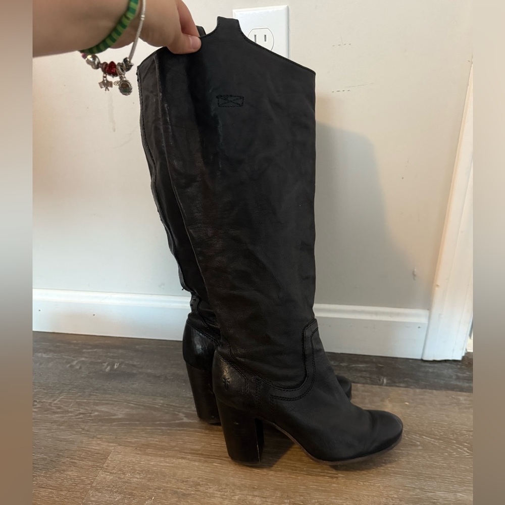Frye Black Heeled Boots for Women